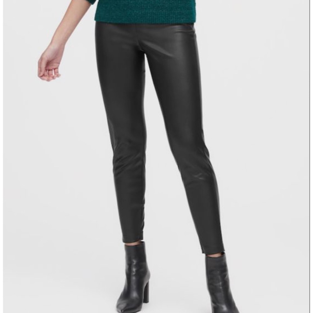 Banana Republic Devon Legging-Fit Vegan Leather
Pant